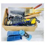 Paint Brushes, Flashlight, Etc.