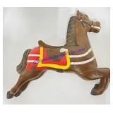 Carousel Horse Plaster Wall Art