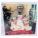 Breyer Snow Globe Winter Frolic