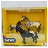 Breyer Classic Appaloosa Mustang Family Gift Set