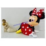 Minnie Mouse Coin Bank & Willow Tree Childï¿½s