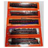 (5) In Box HO Scale Model Train Cars