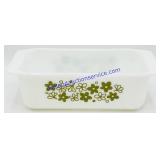 Pyrex Spring Blossom Green Loaf Pan