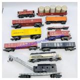 (11) HO Scale Model Train Cars