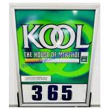 53inx39.5in Kool The House of Menthol Metal Sign
