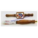 (2) Vintage Beer Tap Handles
