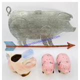 Pig Home Decor and S&P Shakers