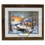 22inx18in ï¿½The Glow of Christmasï¿½ By Ron Iverson