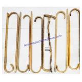 12 Antique Wooden Canes
