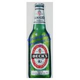 25.5inx8in Beckï¿½s Beer Metal Sign