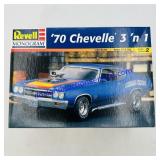 Revell Monogram 70 Chevelle 3 N 1 1/24