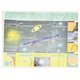 1959 Book Enterprises Solar System Map 35x48"
