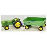 John Deere Toy Tractor & Wagon