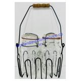 Atlas Metal Jar Rack with Jars