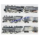 (3) AC Gilbert S Scale Model Train Engines