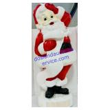 43" Dahms Plastic Santa Blow Mold Light