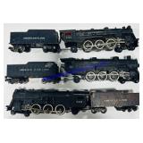(3) AC Gilbert S Scale Model Train Engines