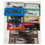 (10) In Box HO Scale Model Train Cars