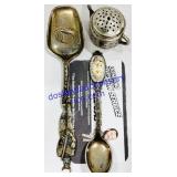 Metal Collectors Spoons & Mini Kettle