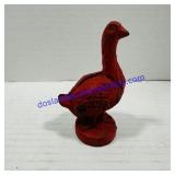 Red Goose Shoes Cast Iron Still Coin Bank