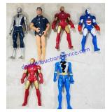 (5) Toy Action Figures
