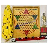 Chinese Checkers, Yardstick, and Assorted