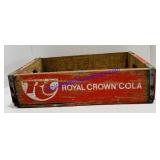 Royal Crown Cola Shipping Crate Rockford, IL