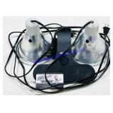 2 60 Watt Fixtures & 1 Full Spectrum Light