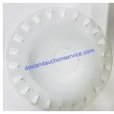 Decorative Glass Bowl (17" Diameter)