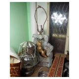 LAMP/CANDLE HOLDER/SHADES