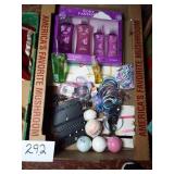 GIRL LOT/ BARBIES /TENT/BATH BOMBS/B.SPRAYS