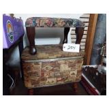 SEWING BENCH BOX/ BENCH