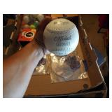 BAG OF BALLS/WILSON SOFTBALL/PAPER DOLL