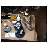 VINTAGE DECOR ITEMS/SAILOR LAMP