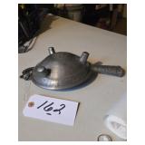 NORWEGIAN PEWTER FOOTED TRIPOD SERVING