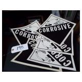 CORROSIVE SIGNS