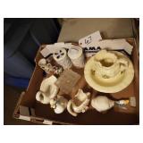 SWANS DECOR /PIT./BOWL/BATHROOM ITEMS
