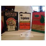 DITZLER/TIRPOLENE/FARM OYL CANS