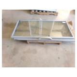 2 Glass Doors  5.5 x 2.5