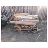 Assorted Wood Trim Crates not included