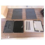 4 Ipad Cases with 2 Apple keyboards