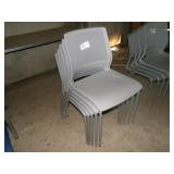 5 Gray Chairs