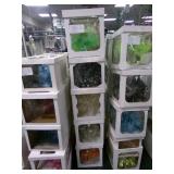 Five Wedding Bouquets Some With hair Piece