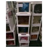 Five Wedding Bouquets Some With hair Piece