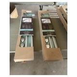 Allen and Roth Double Curved Shower Rod