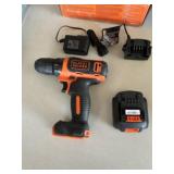 Black & Decker 12V Lithium Ion Drill/Driver