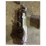 Golf Clun Bag With 10 Clubs