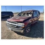 2001 Chevy Tahoe Wrecked