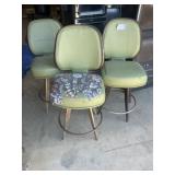 3 Mid Century Dining Chairs