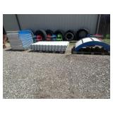 Ice Skating Rink with Ice Skates and Travel Case